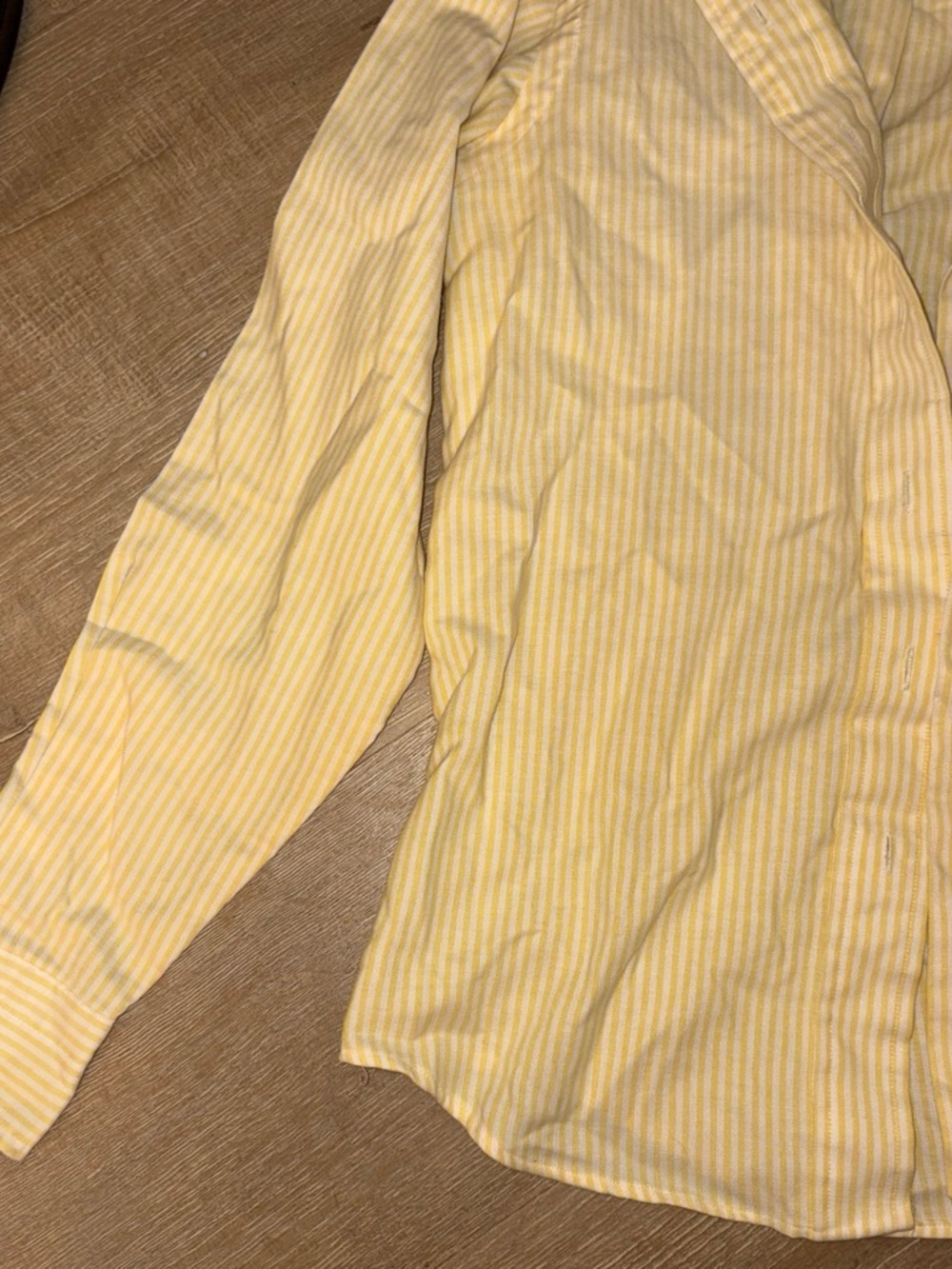 Kids Yellow Striped Bottoms - Classic Summer Style